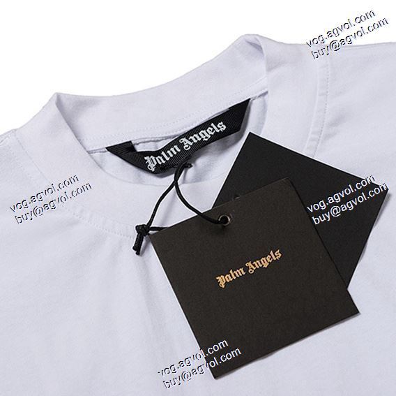 2020秋冬 大特価 パーム エンジェルス ブランドスーパーコピー 半袖Tシャツ 2色可選 花のイニシャル花束男女半袖Tシャツ